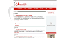Desktop Screenshot of fundacjaagape.pl